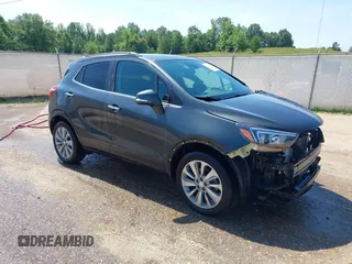 2017 Buick Encore Preferred z VIN KL4CJASB2HB066171, wystawiony jako IAAI lot #42558617 z przebiegiem 48 658 mil mil oraz . Historia ofert i sprzedaży dostępna na DreamBid. Obrazek 1.