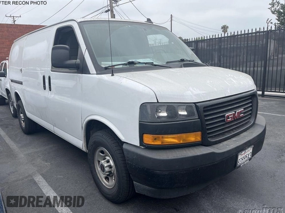 2023 GMC Savana Cargo z VIN 1GTW7AFP8P1143721, wystawiony jako IAAI lot #42383234 z przebiegiem 40 767 mil mil oraz . Historia ofert i sprzedaży dostępna na DreamBid. Obrazek 9.