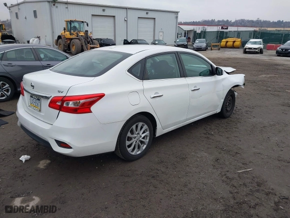 2019 Nissan Sentra SR with VIN 3N1AB7AP2KY404514, listed as a IAAI auction lot 41161710 with 97,885 mi miles. Bid and sale history available at carsss.com. Image 4.
