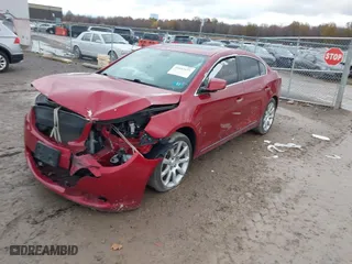2012 Buick LaCrosse Touring with VIN 1G4GJ5E35CF318625, listed as a IAAI auction lot 40883410 with 92,845 mi miles. Bid and sale history available at carsss.com. Image 2.
