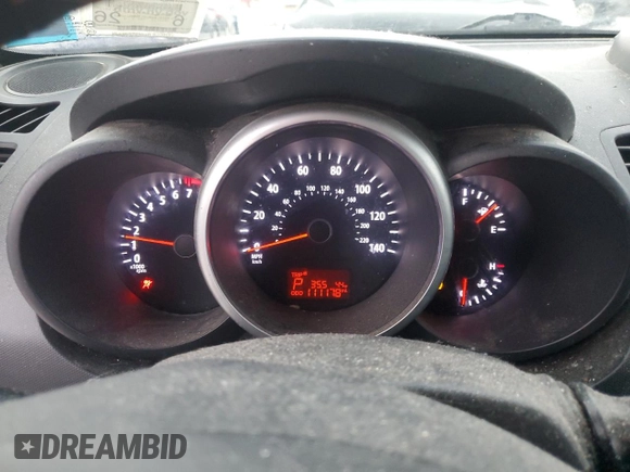 2013 Kia Soul ! with VIN KNDJT2A6XD7619776, listed as a Copart auction lot 46107395 with 111,178 mi miles and Non Repairable. Bid and sale history available at carsss.com. Image 9.