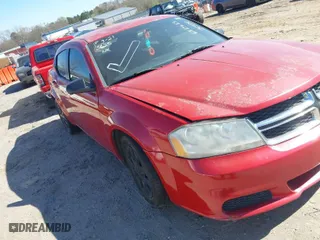 2014 Dodge Avenger SE with VIN 1C3CDZAB8EN130404, listed as a IAAI auction lot 41825625 with 172,779 mi miles. Bid and sale history available at carsss.com. Image 1.