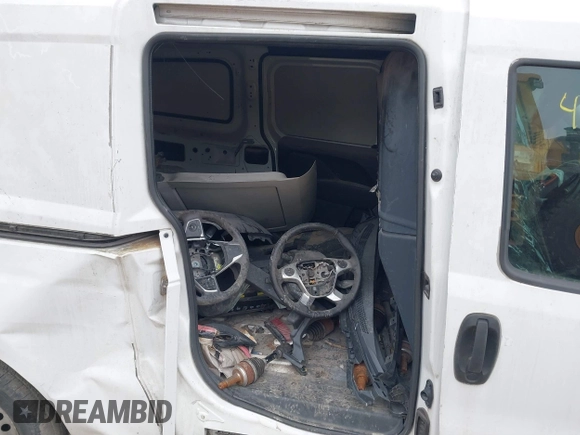 2015 Ram ProMaster City Cargo Tradesman with VIN ZFBERFAT0F6199101, listed as a IAAI auction lot 41622279 with 174,422 mi miles. Bid and sale history available at carsss.com. Image 8.
