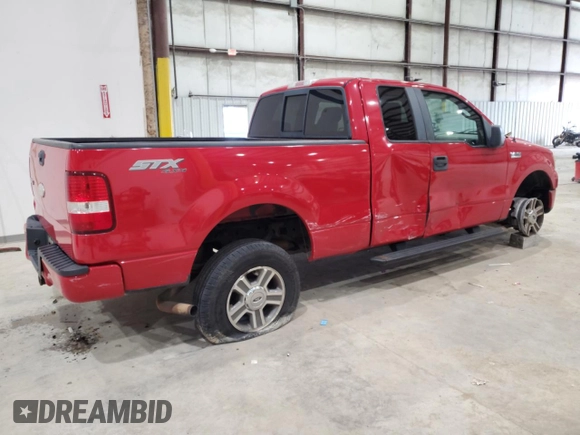 2008 Ford F-150 STX с VIN 1FTRX14W78FB43995, выставлен на аукционе Copart как лот 57146925 с пробегом 152 126 миль миль и На запчасти • Non repairable. История ставок и продаж доступна на DreamBid. Изображение 3.