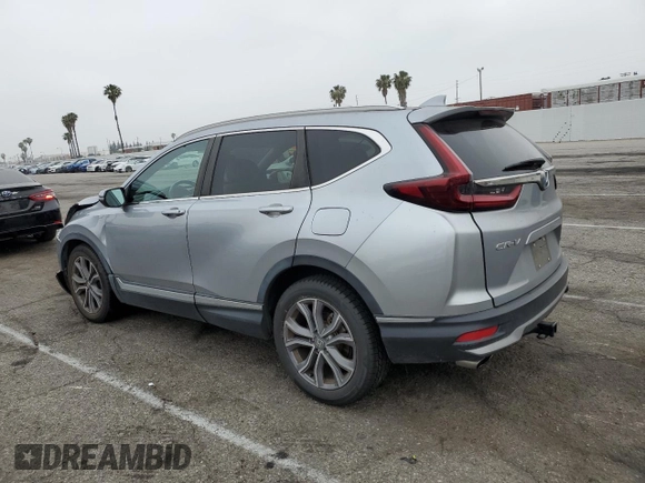 2020 Honda CR-V Touring z VIN 7FARW1H96LE006653, wystawiony jako Copart lot #57167475 z przebiegiem 49 286 mil mil oraz Szkoda całkowita • Salvage title. Historia ofert i sprzedaży dostępna na DreamBid. Obrazek 2.