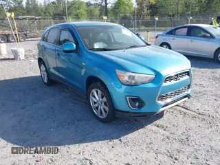 2013 Mitsubishi Outlander Sport SE with VIN 4A4AR4AU3DE017685, listed as a IAAI auction lot 41957800 with 139,126 mi miles. Bid and sale history available at carsss.com. Image 1.
