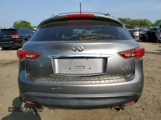 2016 Infiniti QX70 with VIN JN8CS1MW3GM752018, listed as a Copart auction lot 55606375 with 52,344 mi miles and Clean Title. Bid and sale history available at DreamBid. Image 6.