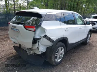 2024 GMC Terrain SLE with VIN 3GKALTEG0RL298699, listed as a IAAI auction lot 42222376 with 25,567 mi miles and . Bid and sale history available at DreamBid. Image 4.