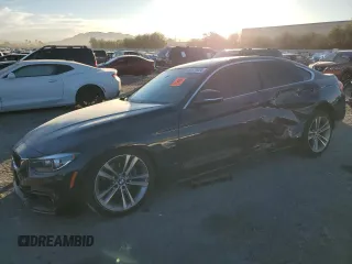 2019 BMW 4 Series 430i with VIN WBA4J1C5XKBM17982, listed as a Copart auction lot 85517924 with 26,618 mi miles and Salvage Title. Bid and sale history available at DreamBid. Image 1.