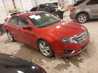 2011 Ford Fusion SPORT with VIN 3FAHP0DC5BR119884, listed as a IAAI auction lot 41534405 with 170,437 mi miles. Bid and sale history available at carsss.com. Image 1.