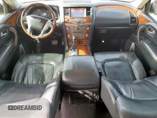 2016 Infiniti QX80 with VIN JN8AZ2NF3G9611394, listed as a Copart auction lot 63122345 with 165,281 mi miles and Salvage title. Bid and sale history available at DreamBid. Image 8.