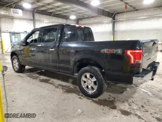 2015 Ford F-150 XLT w/HD Payload Pkg with VIN 1FTFW1EF9FFB08831, listed as a Copart auction lot 44021135 with 168,236 mi miles and Clean Title. Bid and sale history available at carsss.com. Image 2.