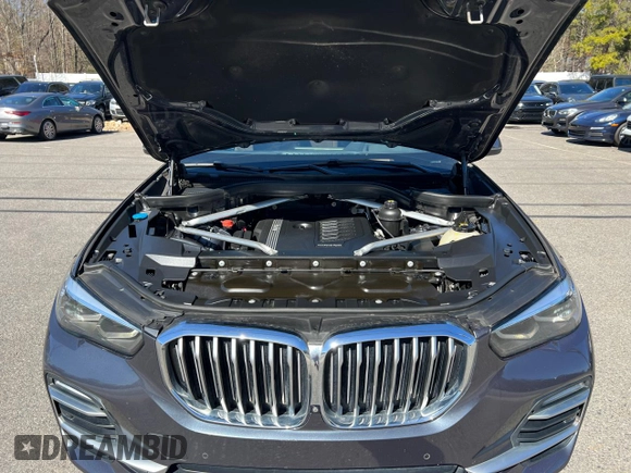 2019 BMW X5 xDrive40i with VIN 5UXCR6C57KLL63540, listed as a Copart auction lot 50080445 with 124,292 mi miles and Clean Title. Bid and sale history available at carsss.com. Image 8.