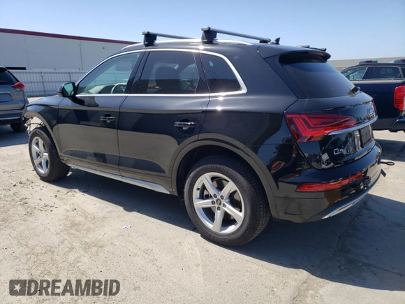 2022 Audi Q5 Premium with VIN WA1ABAFY0N2123790, listed as a Copart auction lot 51836824 with 27,745 mi miles and Salvage title. Bid and sale history available at DreamBid. Image 2.