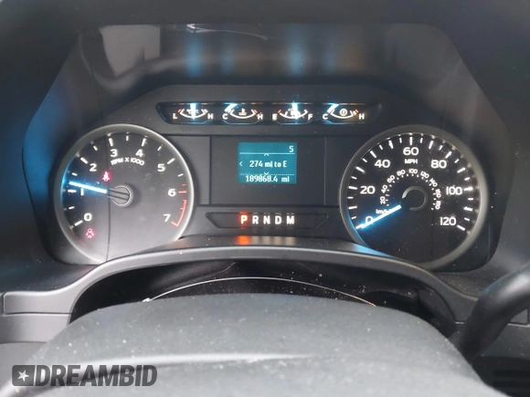 2019 Ford F-150 XL with VIN 1FTEW1C57KFA19985, listed as a IAAI auction lot 41588998 with 189,868 mi miles and . Bid and sale history available at DreamBid. Image 7.