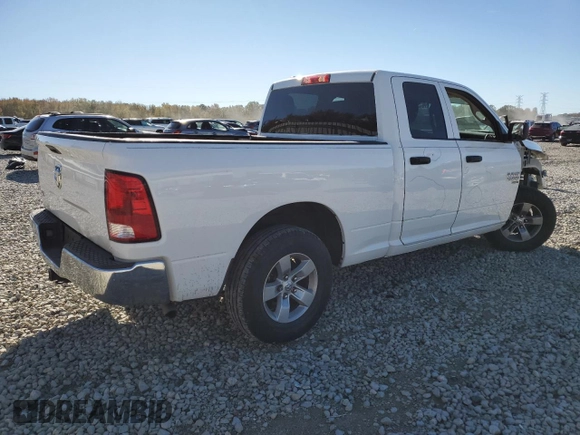 2021 Ram 1500 Classic Tradesman with VIN 1C6RR6FT5MS541113, listed as a Copart auction lot 81342484 with 41,717 mi miles and Salvage Title. Bid and sale history available at carsss.com. Image 3.