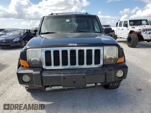 2008 Jeep Commander Overland with VIN 1J8HG68298C167984, listed as a Copart auction lot 75114134 with 0 mi miles and Salvage Title. Bid and sale history available at carsss.com. Image 5.
