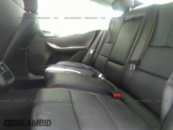 2015 Chevrolet Impala LTZ with VIN 1G1155SL8FU145775, listed as a IAAI auction lot 40390001 with 95,612 mi miles and . Bid and sale history available at DreamBid. Image 8.
