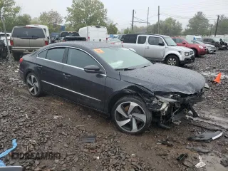 2010 Volkswagen CC Luxury with VIN WVWHP7AN8AE551637, listed as a Copart auction lot 72438004 with 169,650 mi miles and Salvage Title. Bid and sale history available at carsss.com. Image 4.