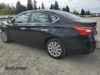 2017 Nissan Sentra SV with VIN 3N1AB7AP9HL701740, listed as a Copart auction lot 55942245 with 88,324 mi miles and Salvage Title. Bid and sale history available at DreamBid. Image 2.
