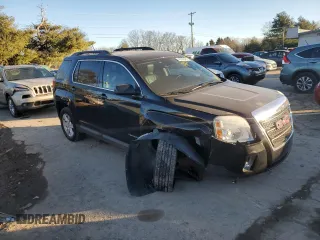 2013 GMC Terrain SLT with VIN 2GKFLUE31D6392063, listed as a Copart auction lot 42920585 with 105,037 mi miles and Salvage Title. Bid and sale history available at carsss.com. Image 4.