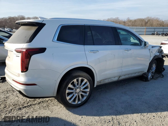 2020 Cadillac XT6 AWD Premium Luxury z VIN 1GYKPDRS3LZ169987, wystawiony jako Copart lot #44234655 z przebiegiem 55 840 mil mil oraz Szkoda całkowita • Salvage title. Historia ofert i sprzedaży dostępna na DreamBid. Obrazek 3.