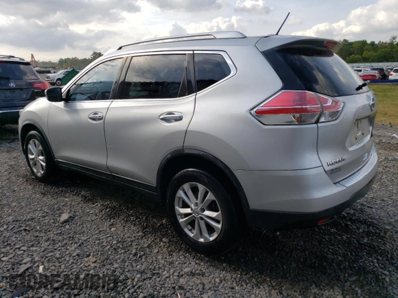 2015 Nissan Rogue S with VIN KNMAT2MT1FP541361, listed as a Copart auction lot 70665994 with 144,854 mi miles and Salvage Title. Bid and sale history available at carsss.com. Image 2.