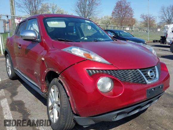 2013 Nissan Juke S with VIN JN8AF5MV5DT210785, listed as a IAAI auction lot 41902951 with 145,799 mi miles. Bid and sale history available at carsss.com. Image 1.