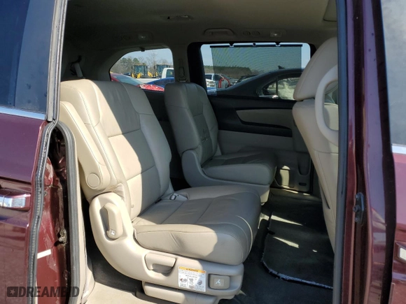 2013 Honda Odyssey EX-L with VIN 5FNRL5H66DB050364, listed as a Copart auction lot 49328325 with 84,002 mi miles and Salvage Title. Bid and sale history available at carsss.com. Image 11.