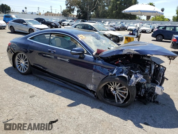 2017 Mercedes-Benz S 550 with VIN WDDXJ8FB3HA027255, listed as a Copart auction lot 51204354 with Not provided miles and Salvage title. Bid and sale history available at DreamBid. Image 4.