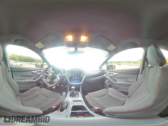 2023 Subaru WRX Premium with VIN JF1VBAF61P9809987, listed as a Copart auction lot 58935475 with 19,217 mi miles and Salvage title. Bid and sale history available at DreamBid. Image 14.