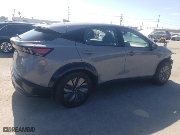 2023 Nissan ARIYA EVOLVE+ with VIN JN1DF0BB8PM711210, listed as a Copart auction lot 50689225 with 37,559 mi miles and Salvage Title. Bid and sale history available at carsss.com. Image 3.