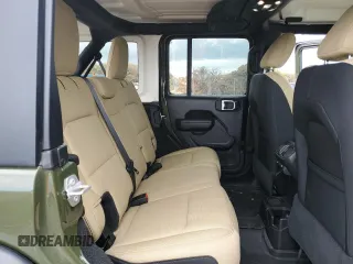 2022 Jeep Wrangler Unlimited Sport with VIN 1C4HJXDG2NW279018, listed as a Copart auction lot 87961135 with 11,015 mi miles and Salvage title. Bid and sale history available at DreamBid. Image 10.