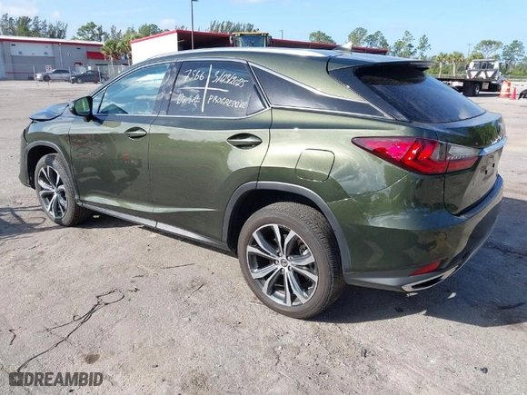 2022 Lexus RX with VIN 2T2HZMAAXNC244058, listed as a IAAI auction lot 41717056 with 19260 miles. Bid and sale history available at carsss.com. Image 3.
