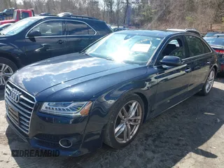 2016 Audi A8 L 4.0T Sport with VIN WAU43AFD1GN022253, listed as a IAAI auction lot 41858053 with 219,517 mi miles. Bid and sale history available at carsss.com. Image 17.