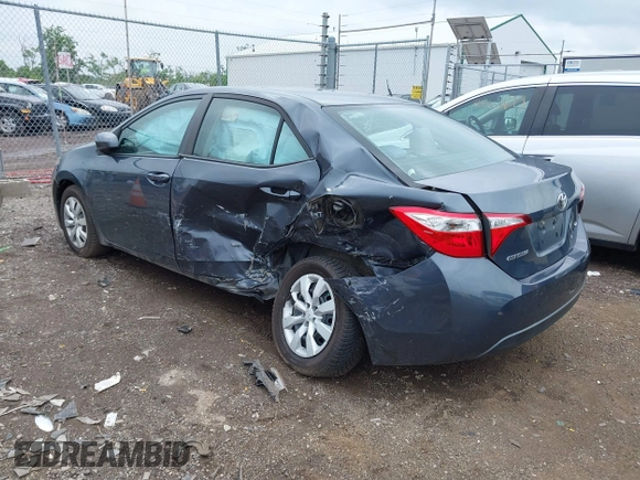 2016 Toyota Corolla L z VIN 5YFBURHE1GP462682, wystawiony jako IAAI lot #42440995 z przebiegiem 105 977 mil mil oraz . Historia ofert i sprzedaży dostępna na DreamBid. Obrazek 3.