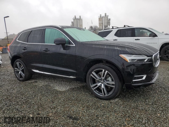 2021 Volvo XC60 Inscription Expression with VIN YV4BR0DK1M1684225, listed as a Copart auction lot 44148935 with 44,575 mi miles and Salvage title. Bid and sale history available at DreamBid. Image 4.