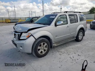 2008 Nissan Pathfinder SE with VIN 5N1AR18B88C646186, listed as a Copart auction lot 62095125 with 241,934 mi miles and Salvage title. Bid and sale history available at DreamBid. Image 1.