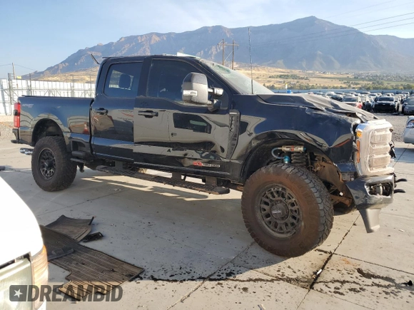 2024 Ford F-350 XL with VIN 1FT8W3BM7RED63706, listed as a Copart auction lot 73460764 with Not Provided miles and Salvage Title. Bid and sale history available at DreamBid. Image 4.