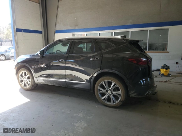 2022 Chevrolet Blazer Premier with VIN 3GNKBLR49NS234073, listed as a Copart auction lot 79004784 with 47,809 mi miles and Salvage Title. Bid and sale history available at carsss.com. Image 2.