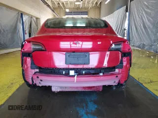 2022 Tesla Model 3 with VIN 5YJ3E1EA4NF288457, listed as a Copart auction lot 54330835 with 123,553 mi miles and Clean Title. Bid and sale history available at carsss.com. Image 6.