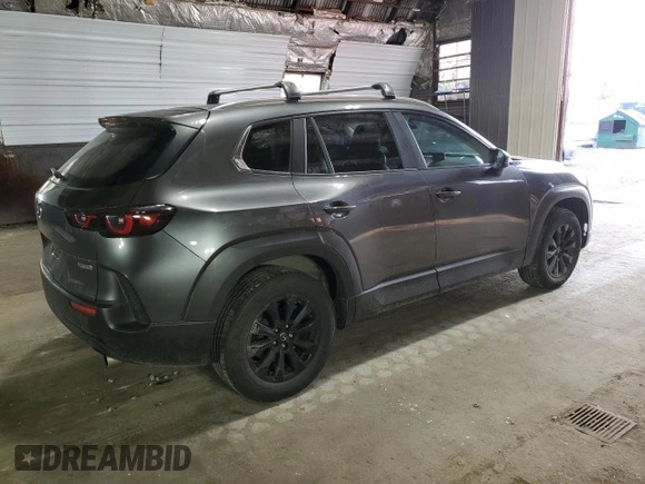 2023 Mazda CX-50 S Select with VIN 7MMVABAM4PN111096, listed as a Copart auction lot 58825545 with 78,953 mi miles and Salvage title. Bid and sale history available at DreamBid. Image 3.