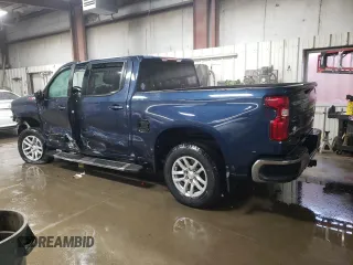 2021 Chevrolet Silverado 1500 LT with VIN 1GCUYDET4MZ393278, listed as a Copart auction lot 84419374 with 47,050 mi miles and Salvage Title. Bid and sale history available at carsss.com. Image 2.