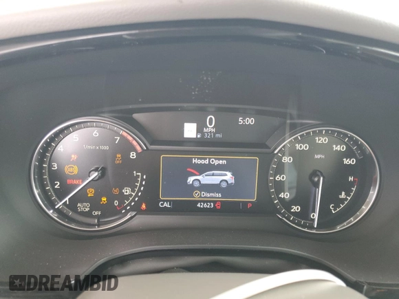 2020 Cadillac XT6 FWD Premium Luxury with VIN 1GYKPCRS8LZ235167, listed as a Copart auction lot 51710695 with 42,623 mi miles and Salvage Title. Bid and sale history available at carsss.com. Image 9.
