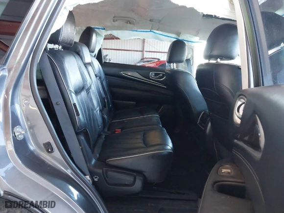 2018 Infiniti QX60 with VIN 5N1DL0MM2JC509475, listed as a IAAI auction lot 41620135 with 97,126 mi miles. Bid and sale history available at carsss.com. Image 8.