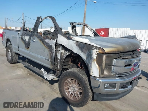 2018 Ford Super Duty F-250 SRW XL with VIN 1FT7W2BT8JEB96659, listed as a IAAI auction lot 41604781 with 1 mi miles. Bid and sale history available at carsss.com. Image 1.