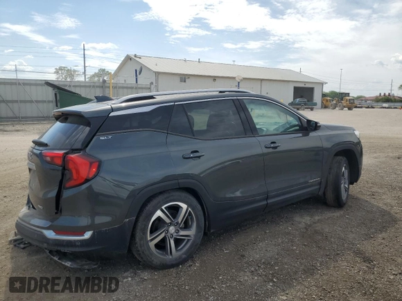 2020 GMC Terrain SLT z VIN 3GKALVEV2LL169266, wystawiony jako Copart lot #55943075 z przebiegiem 105 215 mil mil oraz Szkoda całkowita • Salvage title. Historia ofert i sprzedaży dostępna na DreamBid. Obrazek 3.