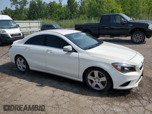 2015 Mercedes-Benz CLA 250 with VIN WDDSJ4EB5FN162344, listed as a Copart auction lot 62683613 with 78,675 mi miles and . Bid and sale history available at DreamBid. Image 4.