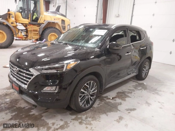 2020 Hyundai Tucson SEL with VIN KM8J3CAL7LU259115, listed as a IAAI auction lot 41493540 with 75,278 mi miles. Bid and sale history available at carsss.com. Image 2.