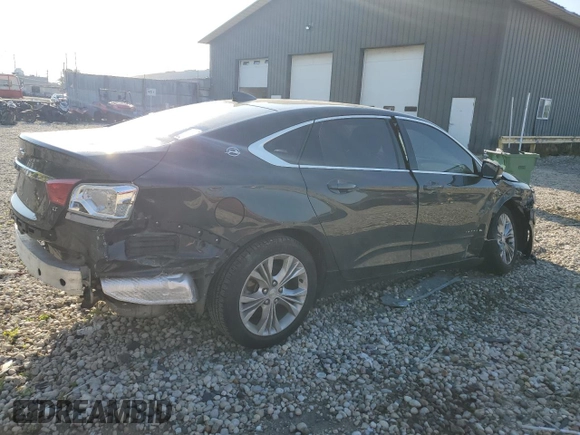 2015 Chevrolet Impala LT with VIN 2G1125S36F9137034, listed as a Copart auction lot 68548424 with 84,558 mi miles and Clean title. Bid and sale history available at DreamBid. Image 3.